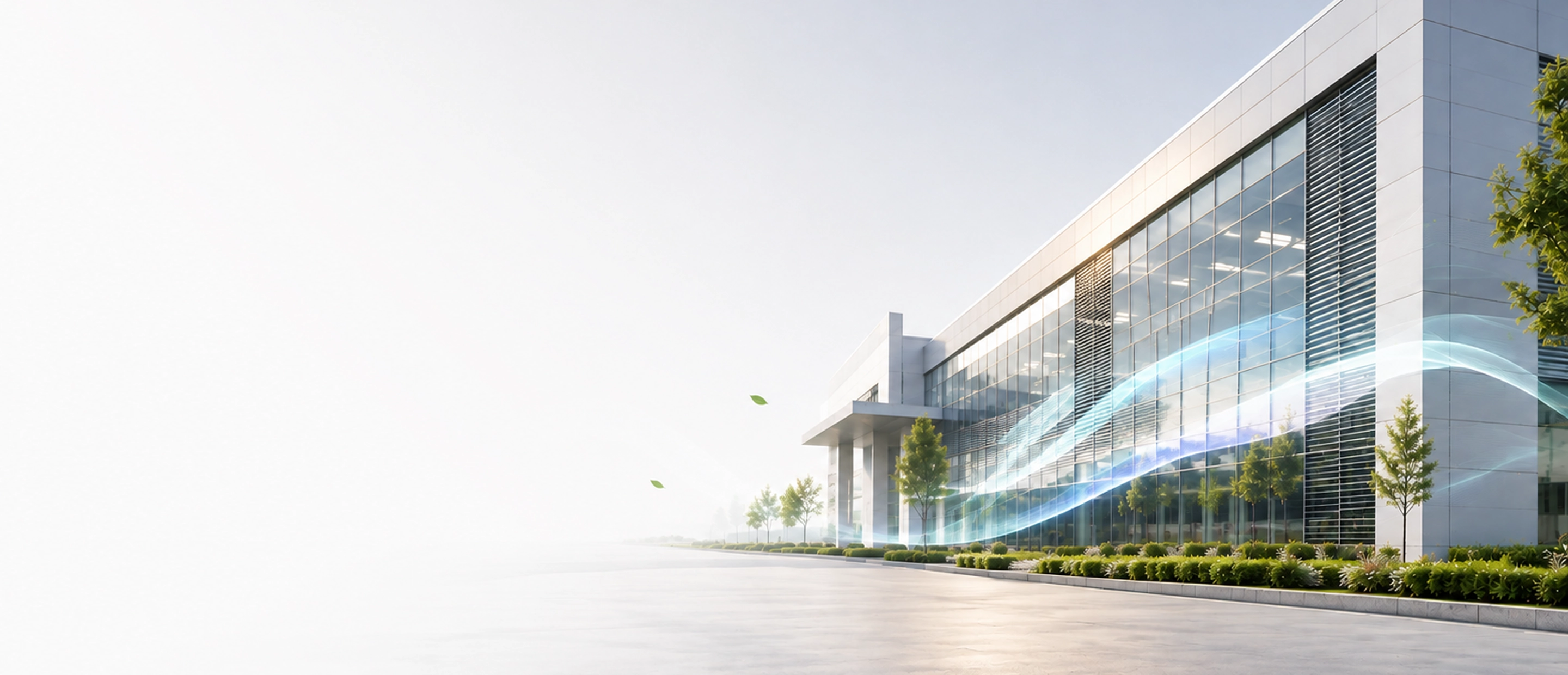Amaryllis headquarters building with airflow visualisation