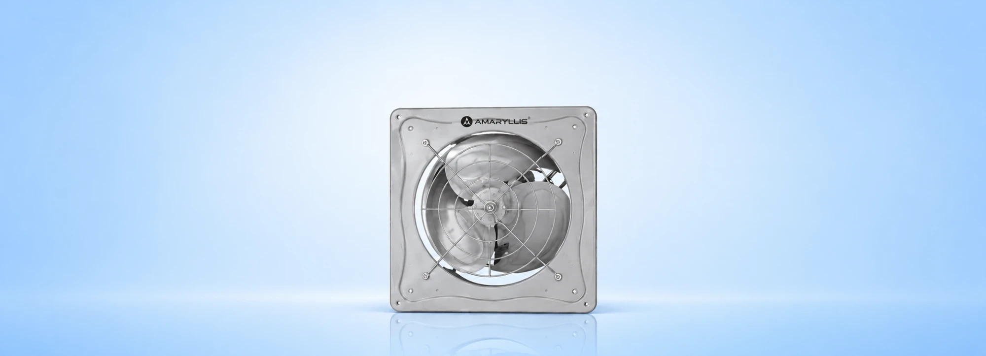 Industrial wall-mounted exhaust fan
