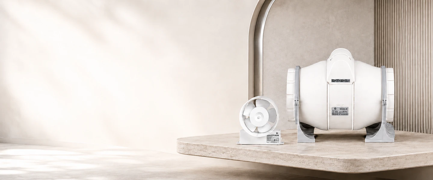 Inline Fans for Efficient Air Transfer